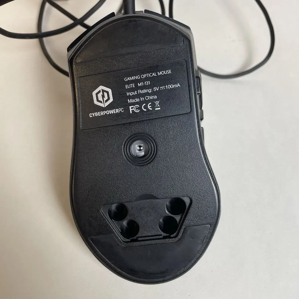 CyberpowerPC Elite M1-131 Wired Gaming Optical Mouse M1-131 Tested Working